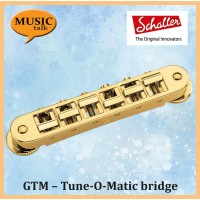 Schaller GTM Gold High-quality Tune-o-matic bridge