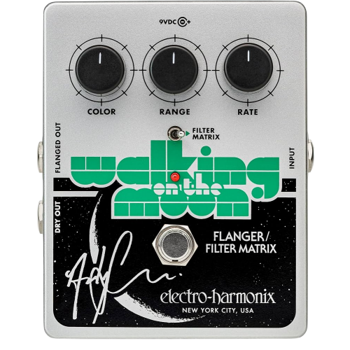 Electro Harmonix EHX Andy Summers Walking On The Moon Analog Flanger / Filter Matrix Electric Guitar Effect Pedal USA