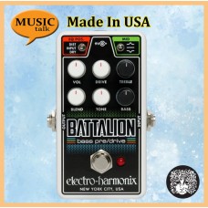 EHX Electro Harmonix Pedal Nano Battalion (Bass Preamp & Overdrive)