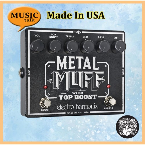 EHX Electro Harmonix Pedal Metal Muff with Top Boost (Distortion)
