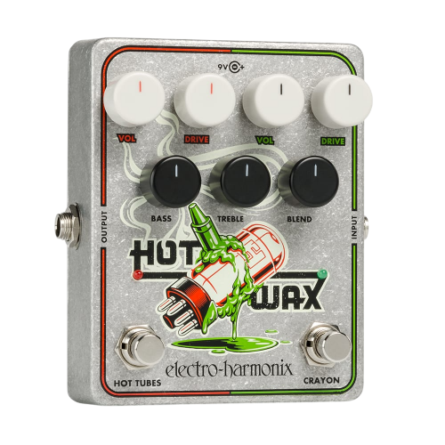 Electro Harmonix EHX Hot Wax Dual Overdrive Electric Guitar Effect Pedal Electro Harmonix EHX Hot Wax Dual Overdrive Electric Guitar Effect Pedal