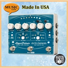 EHX Electro Harmonix Super Pulsar Guitar Effect Pedal STEREO TAP TREMOLO