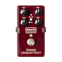 MXR Pedal M85 Bass Distortion