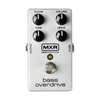 MXR Pedal Bass Overdrive M89