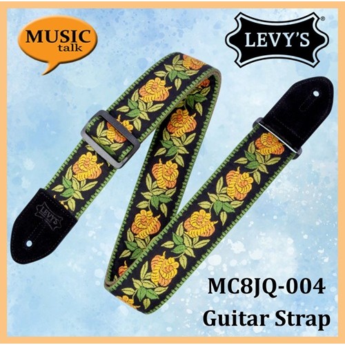  Levys Woven Guitar Strap MC8JQ-004 2 Inch wide Made In Canada