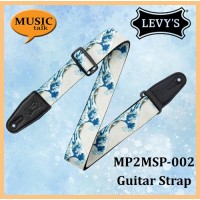 Levys Guitar Strap Nylon MP2MPS-002 Japan Waves Made In Canada
