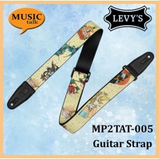 Levys Guitar Strap Nylon MP2TAT-005 Tattoo Made In Canada