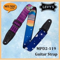 Levys Guitar Strap 2 Inch Wide MPD2-119 Made In  Canada