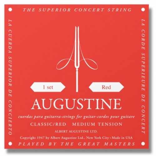 Augustine Classical Guitar String Red Medium Tension Augustine Classical Guitar String Red Medium Tension