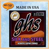 GHS  Acoustic Guitar String 011-048 Silk and Steel