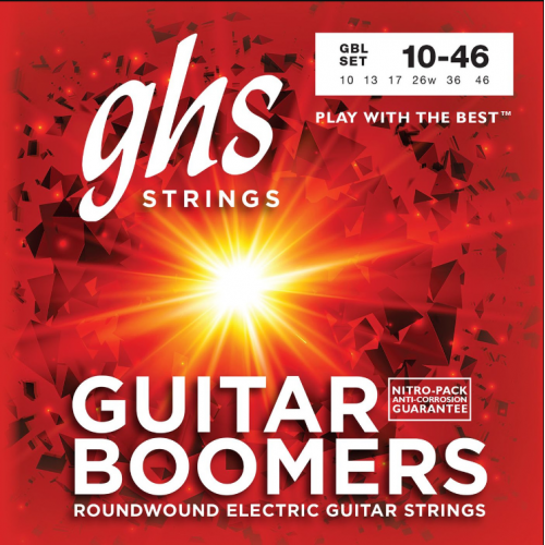 GHS Strings Electric Guitar Boomers 010-46  GBL