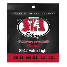 SIT 9-42 Power Wound Nickel Electric Guitar Strings