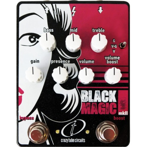 Crazy Tube Circuits Pedal Black Magic MK II (Boost+Distortion)