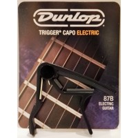 Dunlop Trigger Curved Electric Capo Black 87B